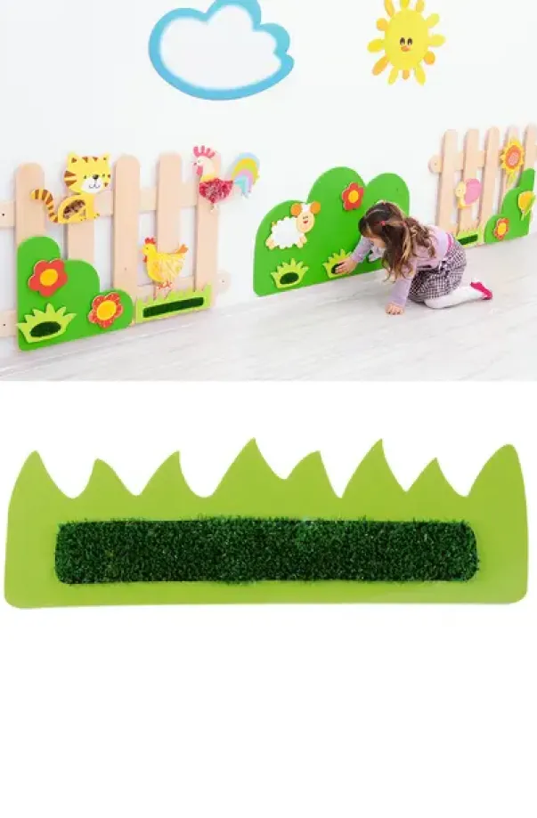 Lekeveggdekorasjon gress