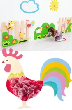 Lekeveggdekorasjon hane