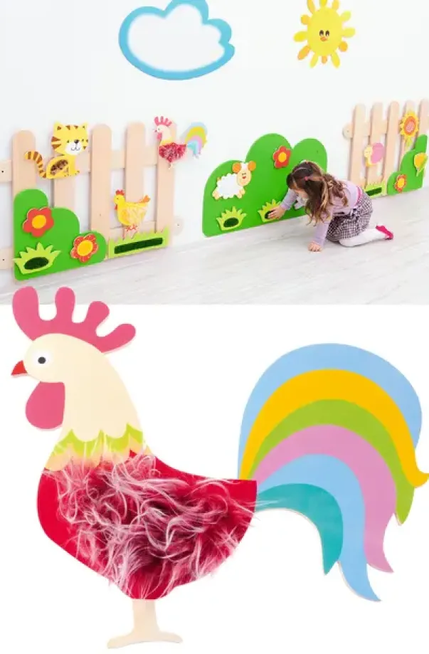 Lekeveggdekorasjon hane