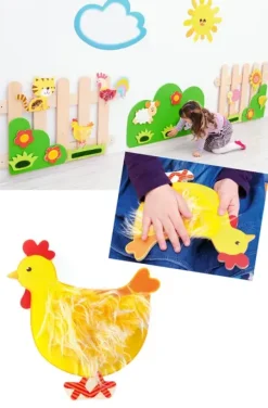 Lekeveggdekorasjon høne