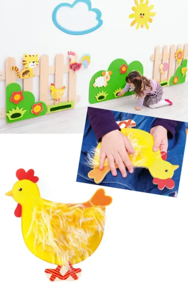 Lekeveggdekorasjon høne