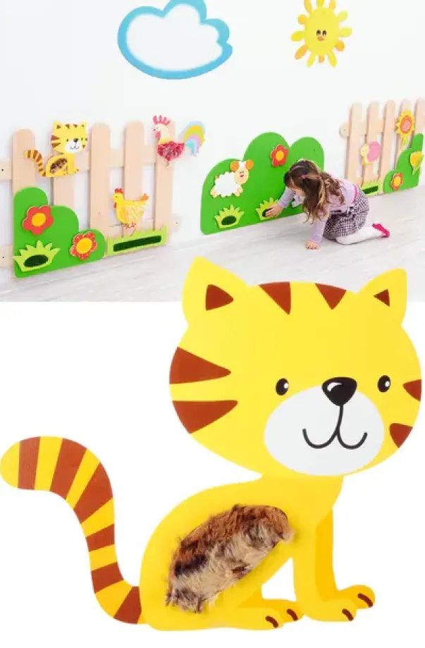 Lekeveggdekorasjon katt