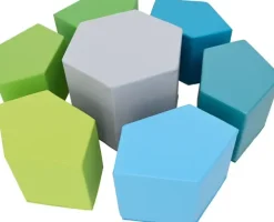 Ludde puffsett med bord