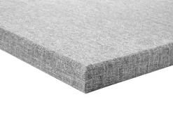 Lydabsorberende skillevegg grå