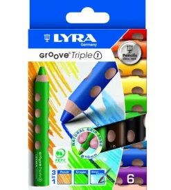 Lyra Groove Triple fargeblyanter mix