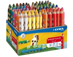 Lyra Groove Triple fargeblyanter mix