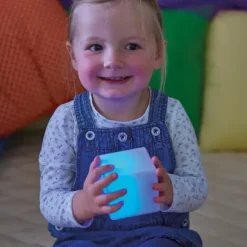 Lysende byggeklosser