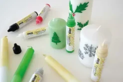 Lysvokspenner julefarger