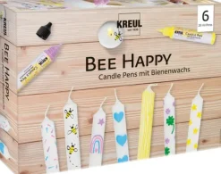 Lysvokspenner pastellfarger