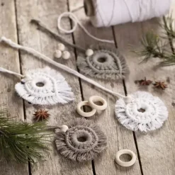 Macramè-snor mosegrønn