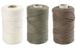 Macramè-snor mosegrønn