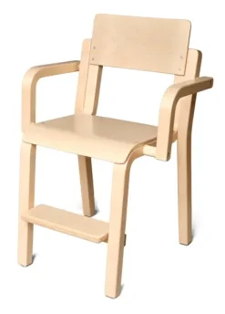 Maia stol med fotbrett natur