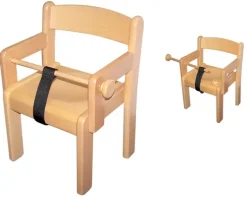 Marius stol med armlener og bøyle