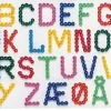 Midi perlebrett bokstaver