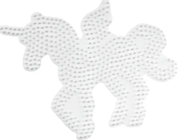 Midi perlebrett enhjørning