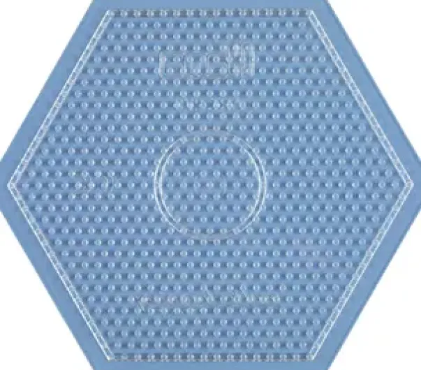 Midi perlebrett stor sekskant