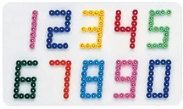 Midi perlebrett tall