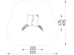 Milo lekehus med aktivitetspaneler