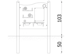 Milo lekepanel kjøkken