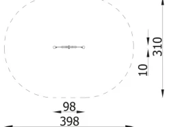 Milo lekepanel klokke