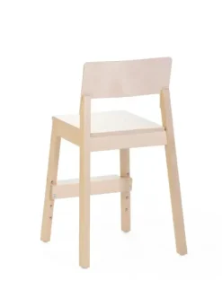 Mio stol med fotbrett natur