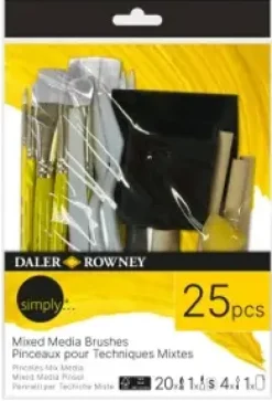 Mixed media malesett