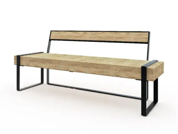 Momentum benk med rygg