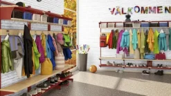 Mona Basic garderobehylle 2 rom