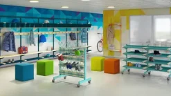 Mona Plus garderobehylle 2 rom