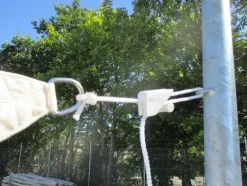 Monteringsbeslag solseil