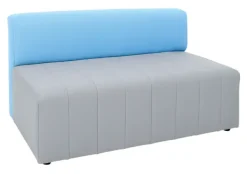 Mood Plus sofa med rygg grå/blå