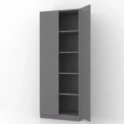 Moss høyskap med dører