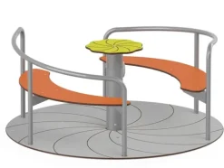Novo karusell med sittepanel