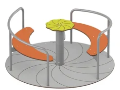 Novo karusell med sittepanel