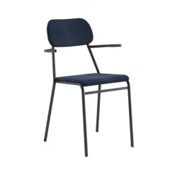 Oldie stol tekstil m/armlener 104 Night