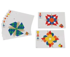 Oppgavekort til mønsterbrikker