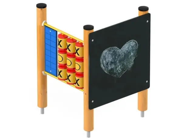 Orbis lekepanel bondesjakk og krittavle