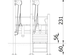 Orbis sandlekeapparat stort