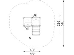 Orbis sandlekeapparat stort