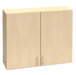 Orden vegghengt skap dobbel bjørk