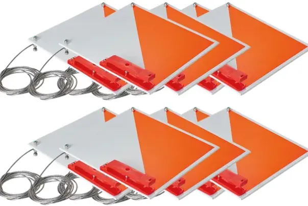 Orienteringsskjerm med A-klemme