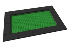 Orta trampoline SBR kant sort
