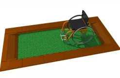 Orta trampoline universell EPDM kant