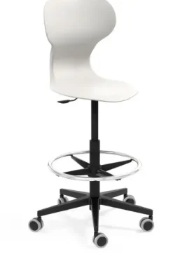 Os elevstol m/fotring Lys grå