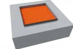 Pako trampoline for helstøpt dekke