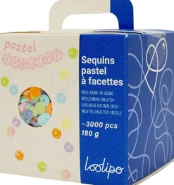 Paljetter pastell mix