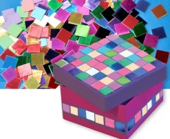 Pappmosaikk metallic