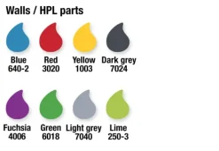 Park Finno laminat benk