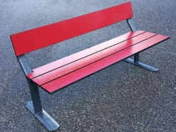 Park Finno laminat benk med rygg