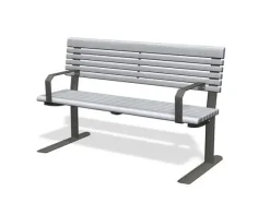 Park Place senior benk med rygg